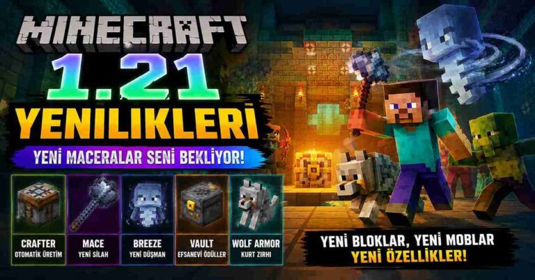 minecraft 1.21 yenilikleri