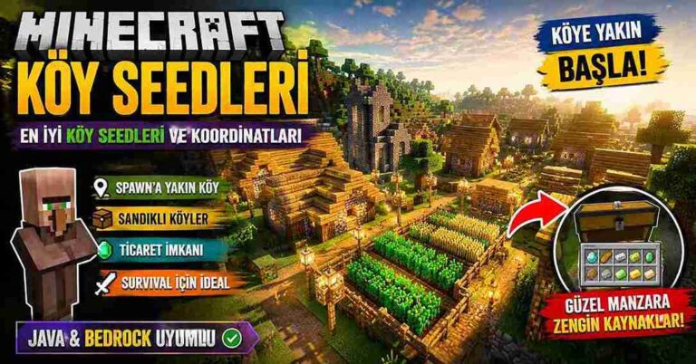 Minecraft Köy Seedleri