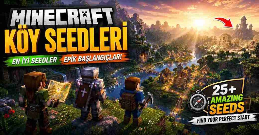 minecraft köy seedleri
