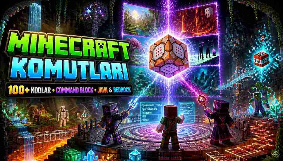 minecraft komutları