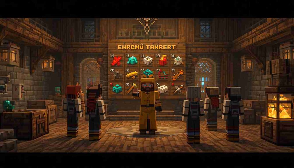 minecraft köylü meslekleri nasıl verilir
